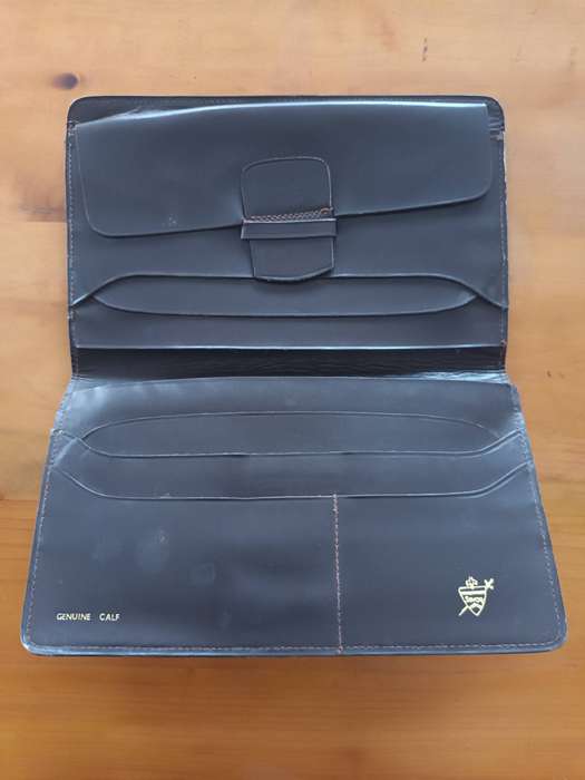 GENUINE Calf Leather Passport Cover/ Travel Wallet