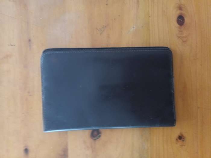 GENUINE Calf Leather Passport Cover/ Travel Wallet