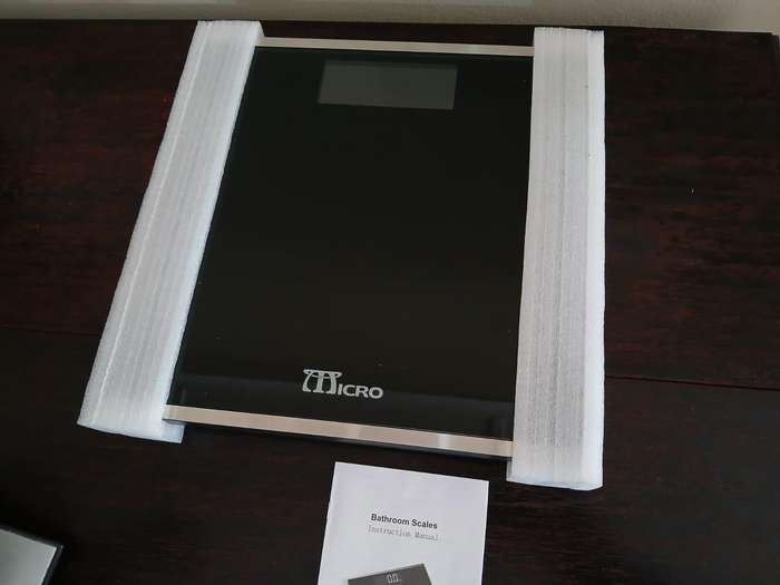 Micro Glass Bathroom Scale