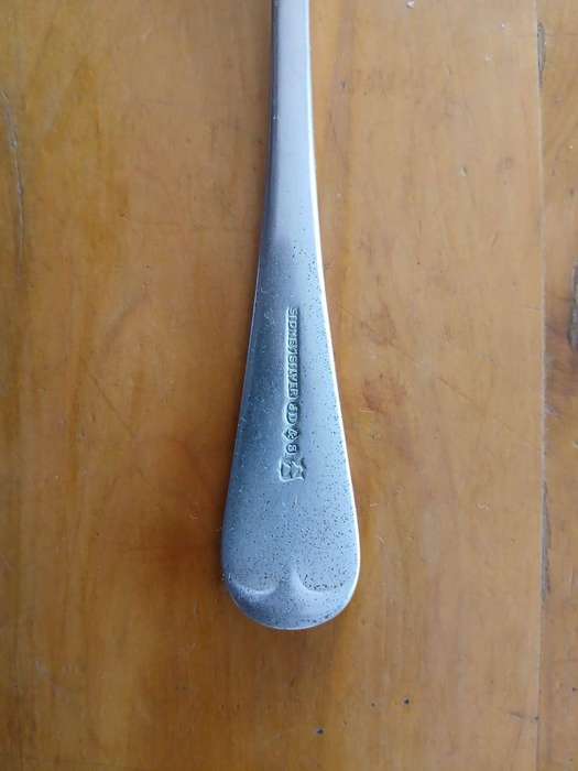 VINTAGE JD&S Sidney Silver Spoon