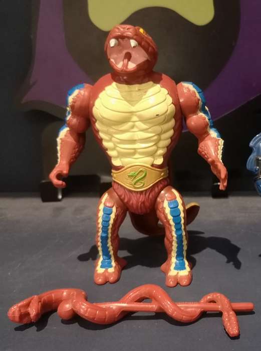 Rattlor complete, vintage MOTU / He-man action figure