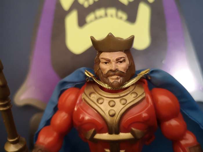 King Randor complete, vintage MOTU / He-man action figure