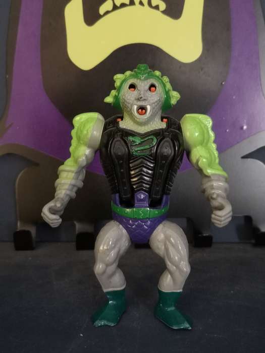 Snake Face loose, vintage MOTU / He-man action figure
