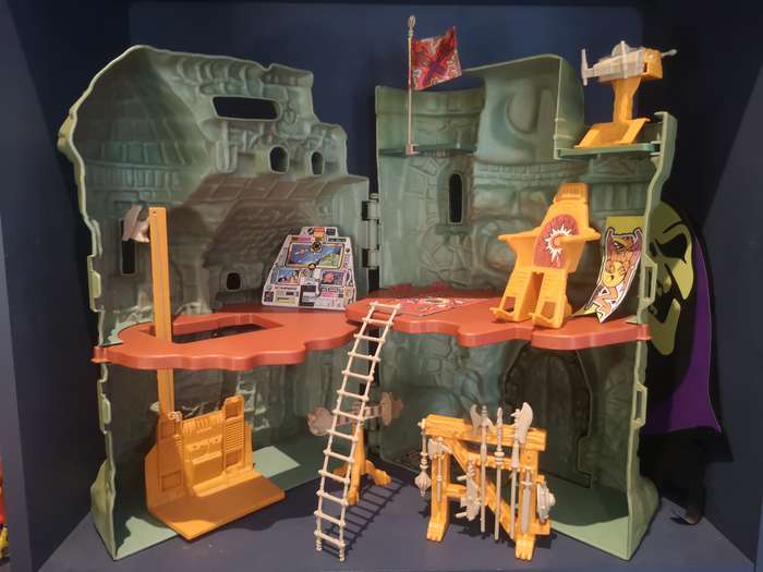 Castle Grayskull near complete playset, vintage He-man / Masters of the Universe (MOTU)