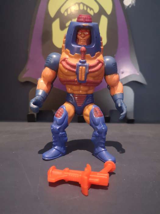 Man-e-faces complete, vintage MOTU / He-man action figure