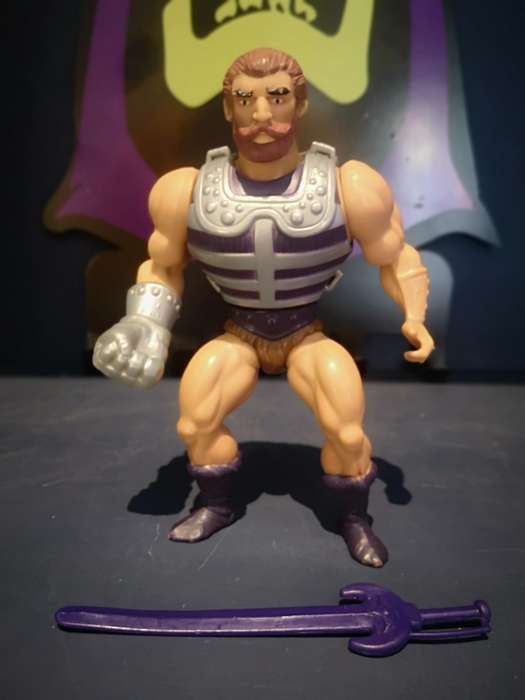 Fisto complete, vintage MOTU / He-man action figure