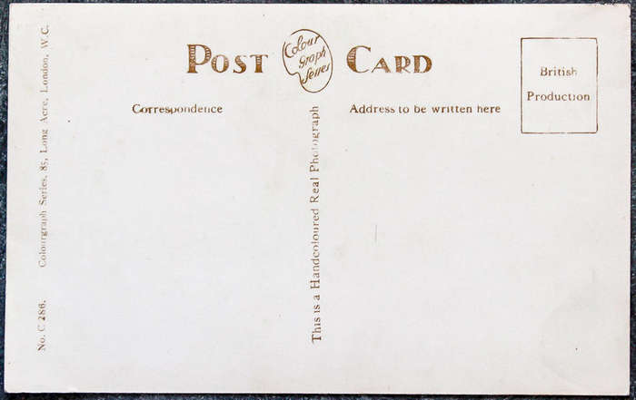 Vintage Lily Pons Handcoloured Real Photo Postcard - Colourgraph Series No. C 286 - Radio