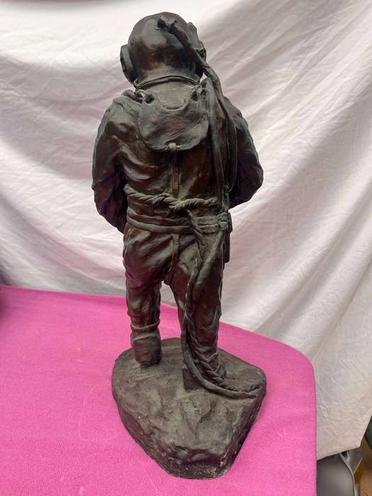 Bronze Casting of Treasure Diver