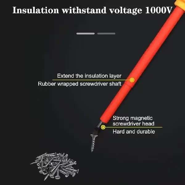 Daily Use 7Pcs/Set Insulated Screwdriver Set