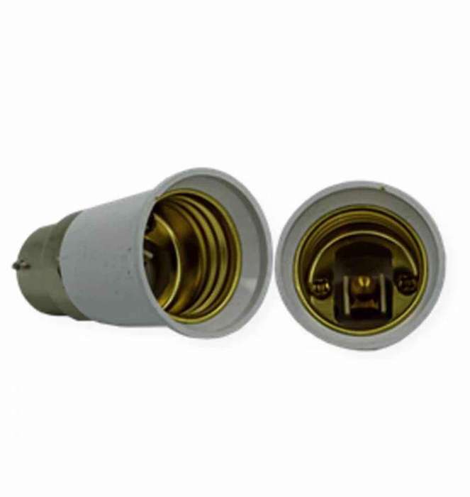 B22 To E27 Adaptor 2PCS IN 1 PACK