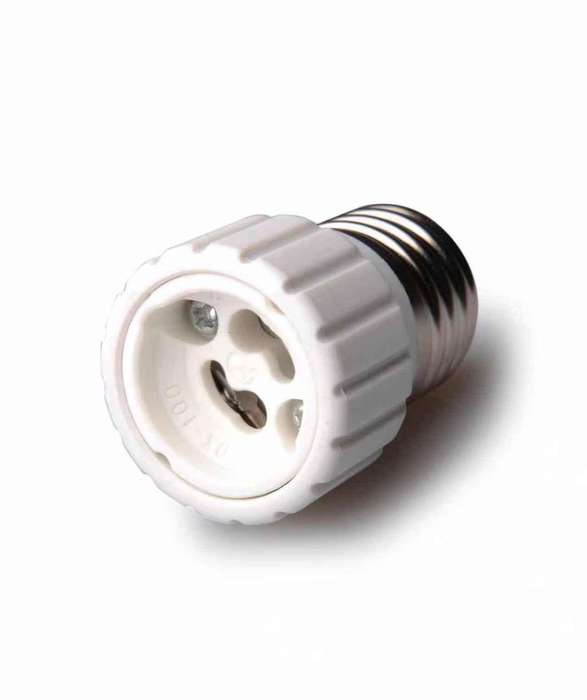 Gu10 to E27 Lamp Holder 1 Piece