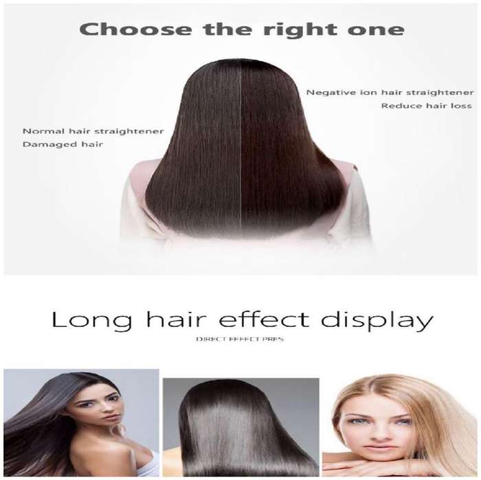 Sokany Hair Straightener Iron Ceramic for Wet Dry Hair