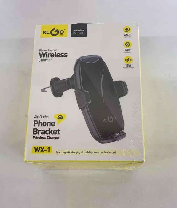 PHONE HOLDER WIRELESS CHARGER 15W