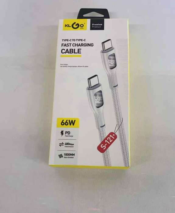 TYPE-C TO TYPE-C FAST CHARGING CABLE 66W 1M