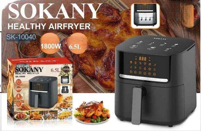 SOKANY HEALTHY AIRFRYER 1800W