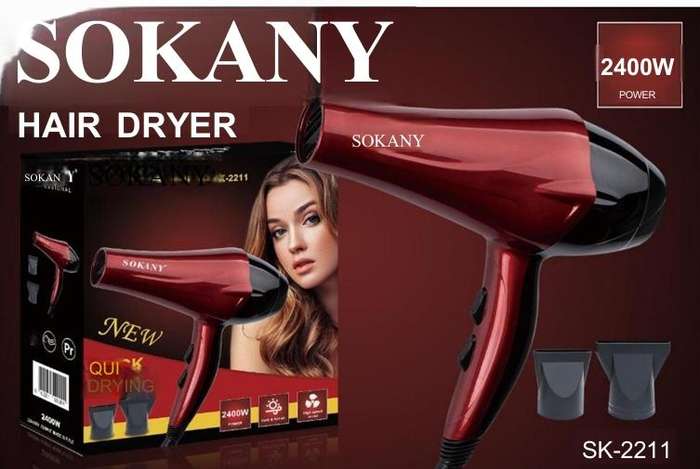 SOKANY HAIR DRYER 2400W