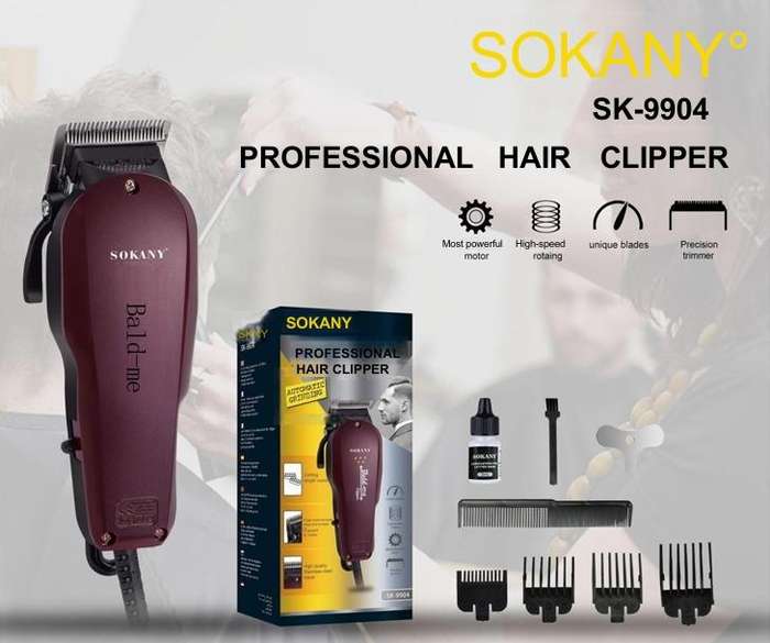 SOKANY PROFESSIONAL HAIR CLIPPER SK-9904