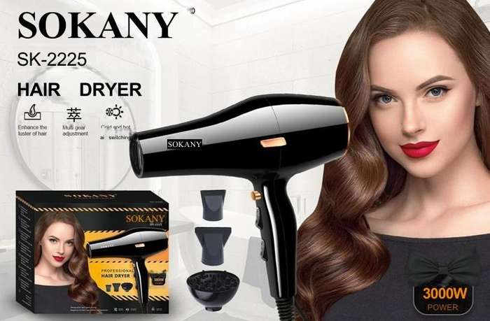 SOKANY HAIR DRYER SK-2225