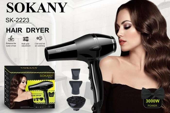 SOKANY HAIR DRYER SK-2223