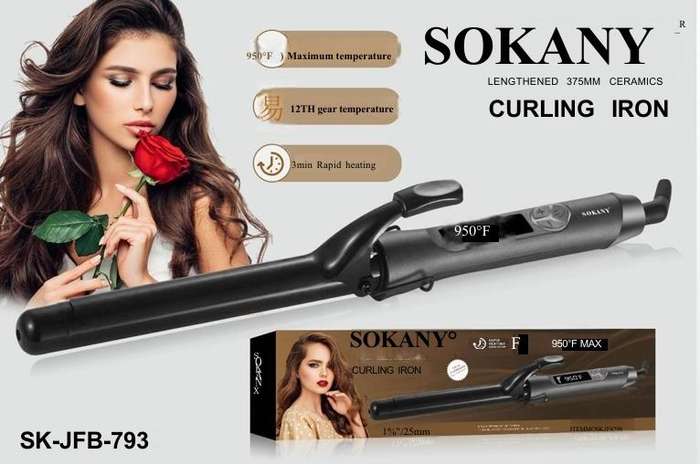 SOKANY CURLING IRON SK-JFB-793