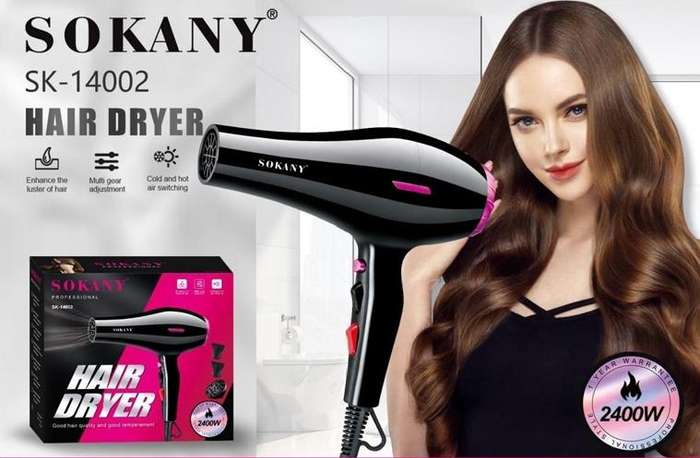 SOKANY HAIR DRYER SK-14002