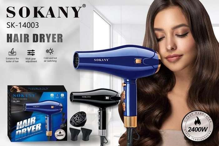 SOKANY HAIR DRYER SK-14003