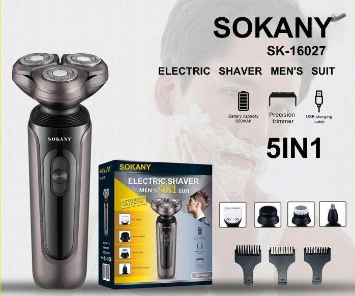 SOKANY ELECTRIC SHAVER MEN'S SUIT SK-16027