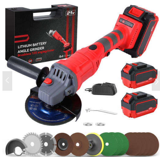 21V 700W Brushless Cordless Angle Grinder 115/125mm