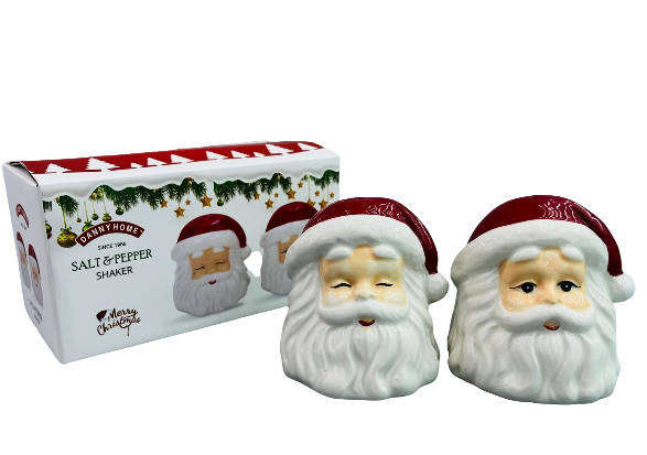 Christmas Decoration Flavor Jar 2 per box 8.2*8.2*8.3 CM-04