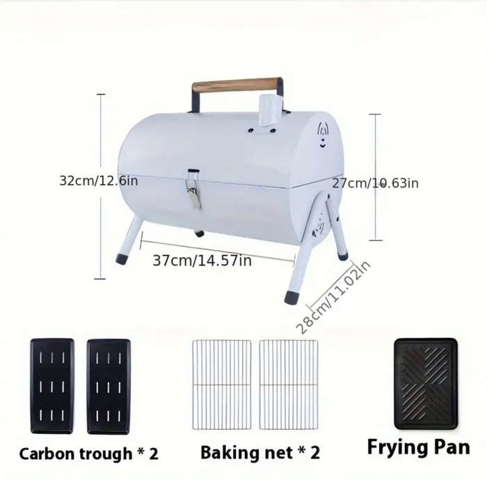 Handle And Baking Rack For Camping And Picnics, Barbecue Tools