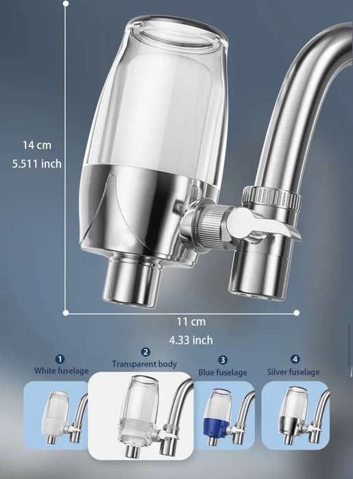 360° Rotatable Faucet Water Filter