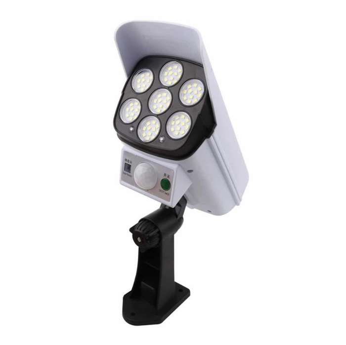 LED Solar Powered Motion Sensor Flood Light