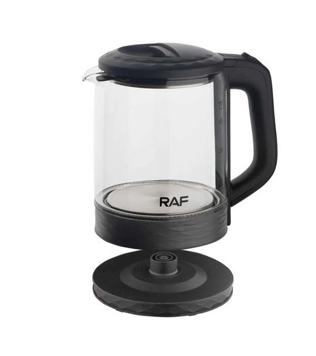 RAF 1350W 1.8L Glass Electric Kettle