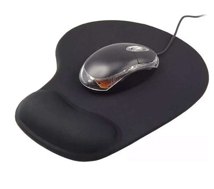 Office Home Desk Anti Slip Mouse Pad Gel Wrist Rest Support