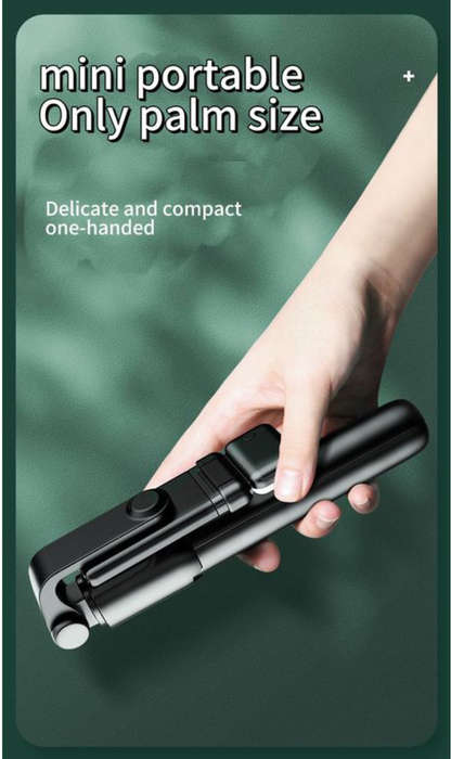 Fill Light Selfie Stick-Bluetooth Remote Control-Triangle Bracket