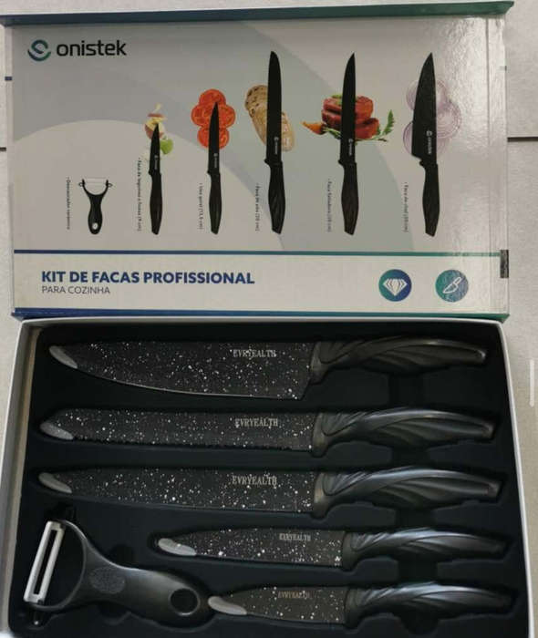 6 Piece Kitchen Knife Set