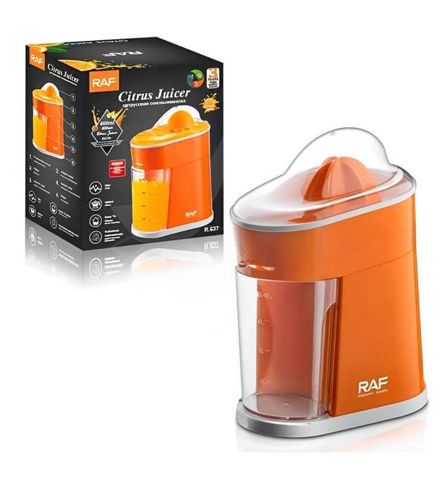 Multifunctional Citrus Juicer 25W - Orange - RAF.637