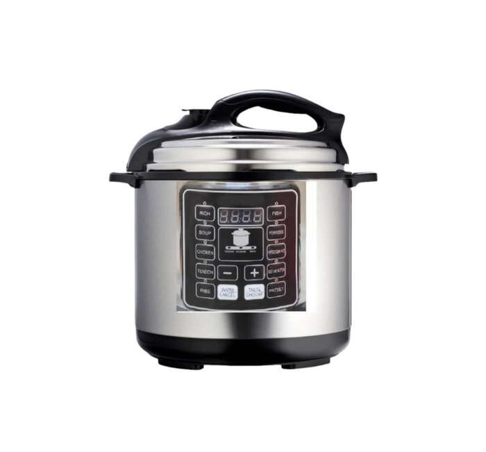 SilverCrest 6L MultiFunction Digital Smart Pressure Cooker - Stainless Steel
