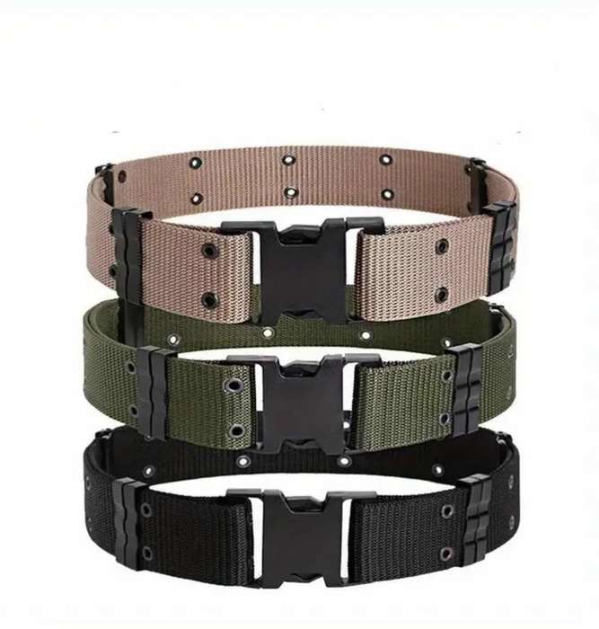 Men's Quick Release Heavy Duty Tactical Survival Waist Belt for Hunting