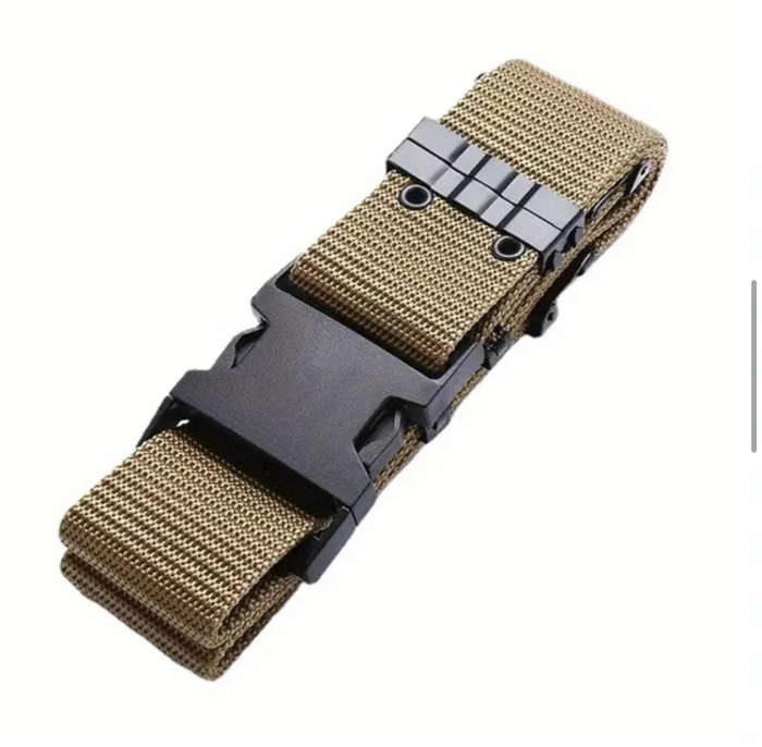 Men's Quick Release Heavy Duty Tactical Survival Waist Belt for Hunting
