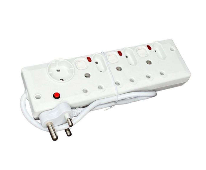 Redisson 7 WAY MULTI-PLUG With 3 illuminated switche