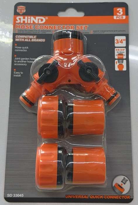 HOSE CONNECTOR SET 3PCS