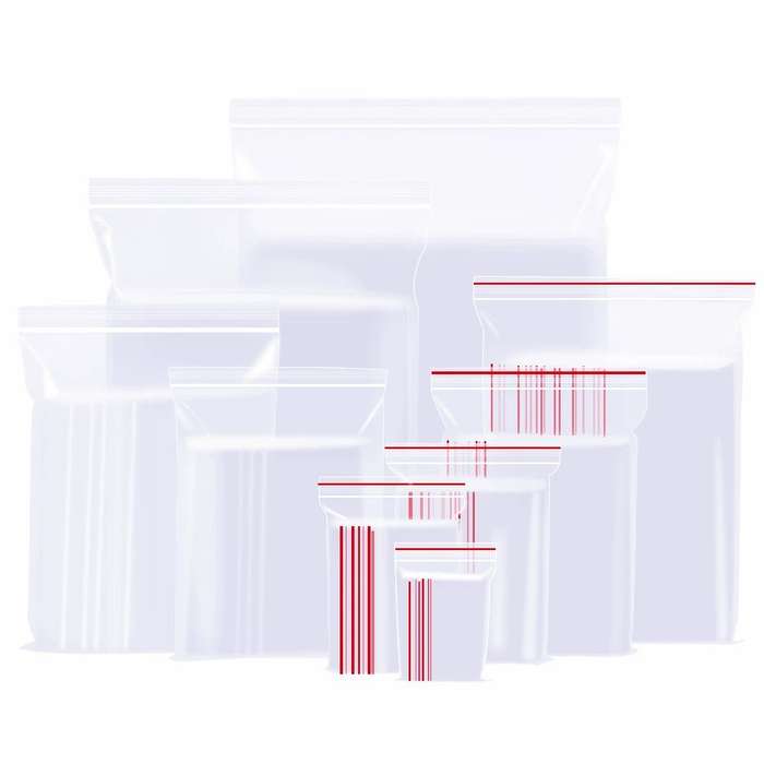 Zip Lock Bag 140*200mm  - 100 Pieces