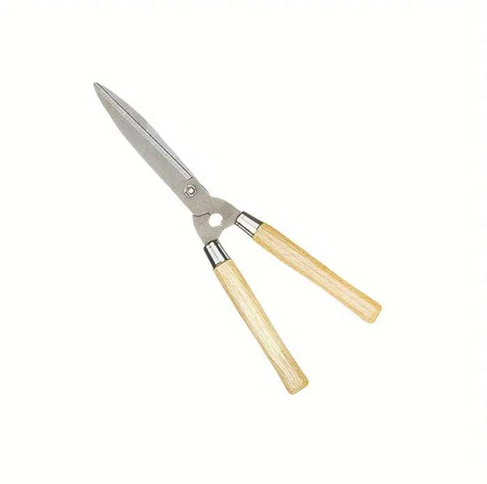 Wavy Blade - Hedge Shear - With Wooden Handle