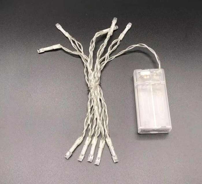Christmas battery light 1 m-White - Warm - color