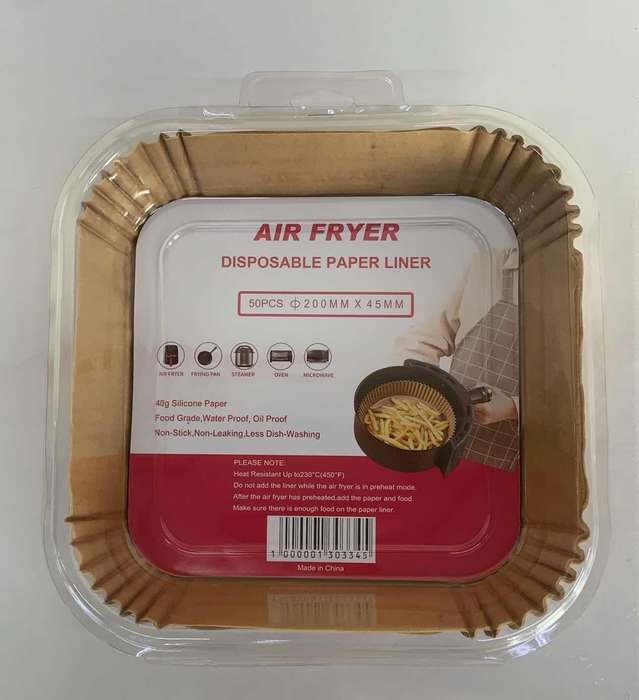 AIR FRYER DISPOSABLE PAPER LINER 50PCS