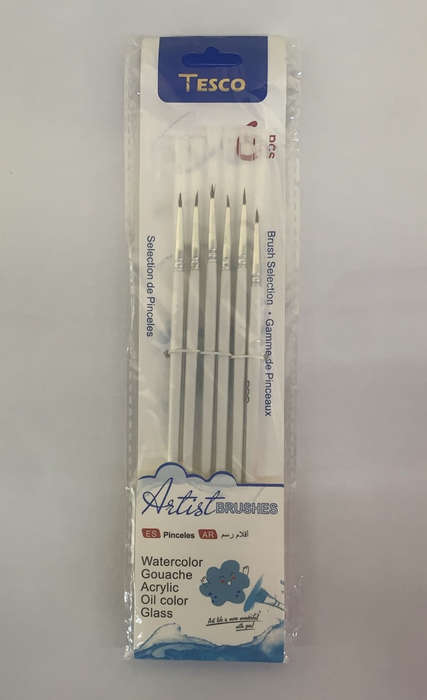 Paint Brushes - Art & Craft  - (6 pcs one pack)