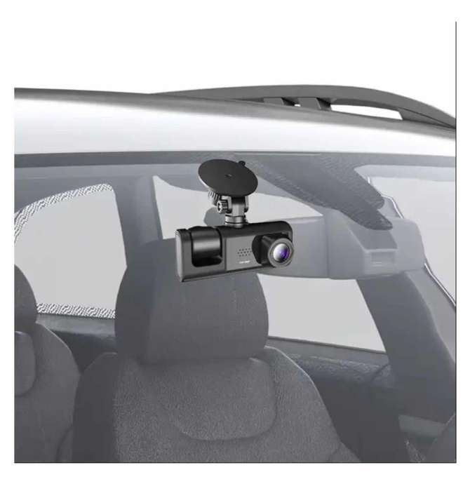 Clear Vision Traffic Recorder With Suction Cup