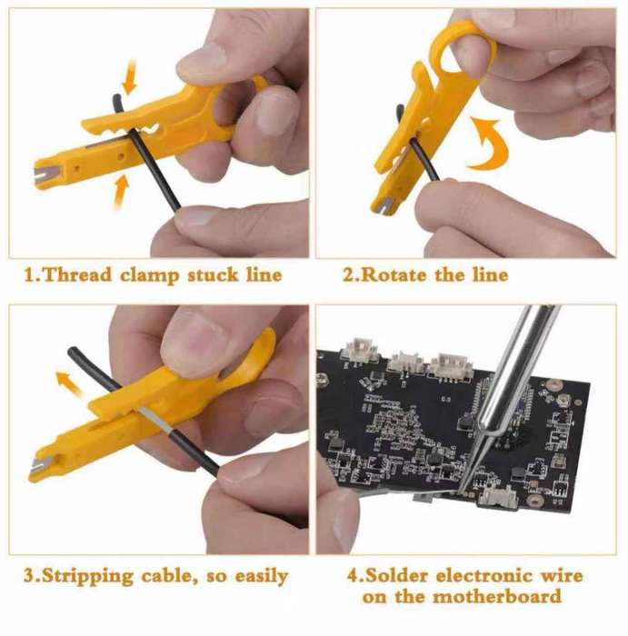 Tool DIY Adjustable Temp Handle Electric Soldering Iron Kit Set