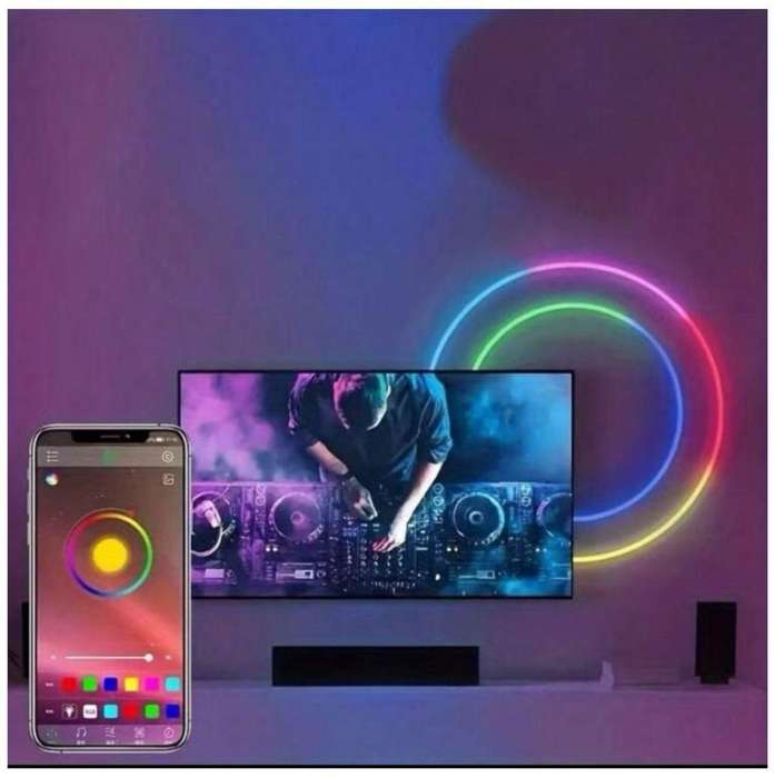 RGB-LED Neon Rope Lights Controlled by Mobile App 2M